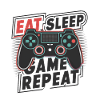Eat, Sleep, Game, Repeat