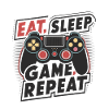 Eat, Sleep, Game, Repeat