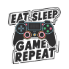 Eat, Sleep, Game, Repeat