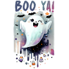 Bouh ! mignon halloween effrayant