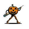 Funny pumpkin nurse geriatric nurse