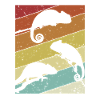 Retro Veiled Panther Chamaeleonidae Lover