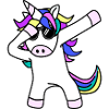 Dabbing Unicorn