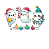 Ghosts for Christmas ghosts