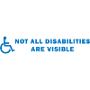 Not All Disabilities Are Visible