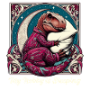 T-Rex Sleeping Hobby Gift