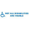 Not All Disabilities Are Visible
