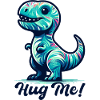 T-Rex Hug Me Hug Gift
