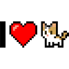 I love my cat