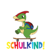 Écolier 2024 entrant à l'école