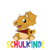 Écolier 2024 entrant à l'école