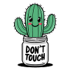 Don't touch