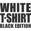 T-shirt blanc Black Edition
