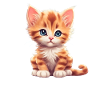 Cute little kitten