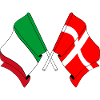 Flag of Italy, Denmark