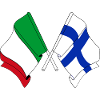 Flag of Italy, Finland