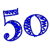 50. 50 ANNI. 50° ANNIVERSARIO. 50 ANNI.