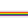 LGBT-T-Shirt-Farben mit Regenbogenflagge