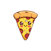 Funny Pizza Face