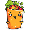 Funny Burrito Cartoon