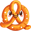 Funny Pretzel Cartoon