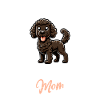 Curly-coated Retriever Mom