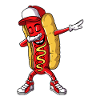 Varmkorv, Dans, Dutt, Dabbing, Snabbmat, Bulle, Korv