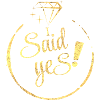 i Said yes gold
