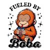 Orangutan Fueled By Boba