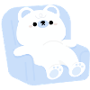 Tired Polar Bear