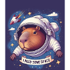 "I NEED SOME SPACE" Capybara