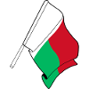 Flag Madagascar