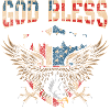 America Flag Eagle American