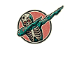 Dabbing Zombie Divertente Dabbing Design
