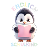 Petit pingouin rose | Enfin écolier