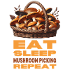 Eat, sleep, mushroom picking, repeat