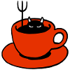 Coffee devil red