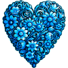 blue heart