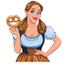 MRS. DIRNDL PRETZEL