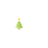 Christmas claim with tree
