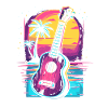 Ukulele 80s Look