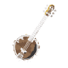 Banjo Pixel Art