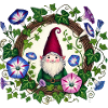 Morning Glory Gnome