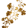 Swirling vines and flowers
