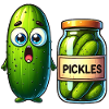 Cucumber's Pickle Predicament: Shocked and Jarred!