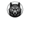 Wolf Face Portrait
