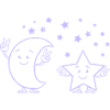 Moon and Stars Comic 01