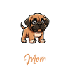 Maman Mastiff Anglais