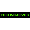 Schriftzug Techno4ever gruen
