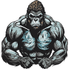 Gorilla Gym Muscles Beast